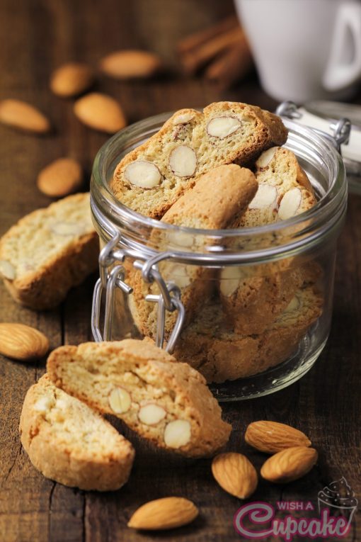 Almond Biscotti Cookies