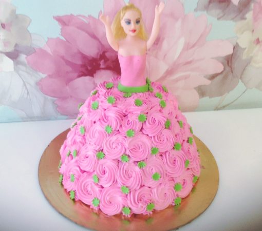 Barbie Doll Cake